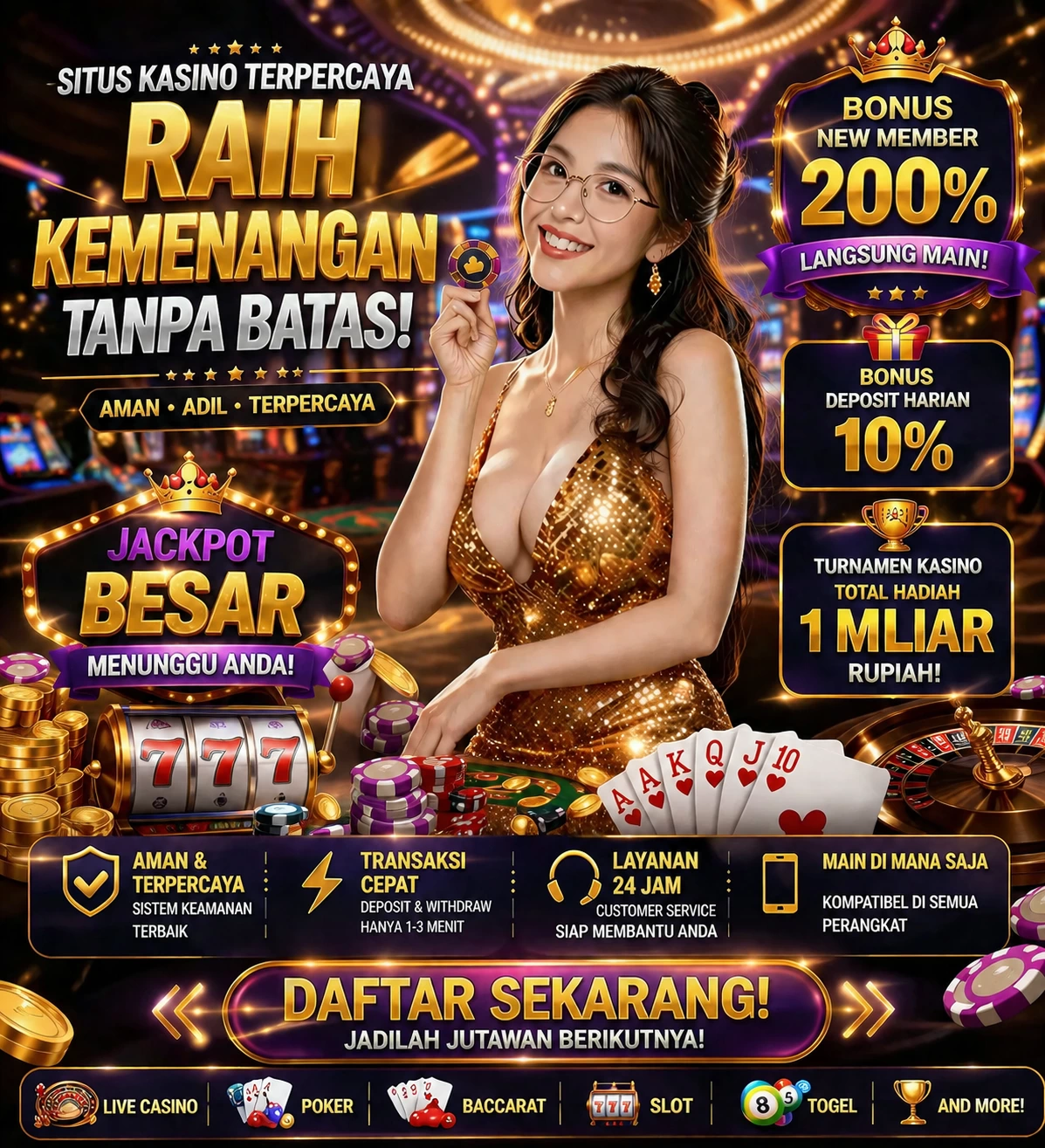 Roleta e blackjack 55c